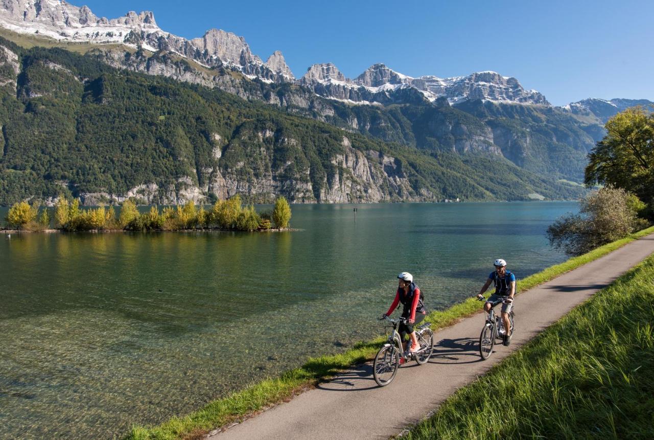 Apart Holidays - Marina Walensee Unterterzen Ngoại thất bức ảnh