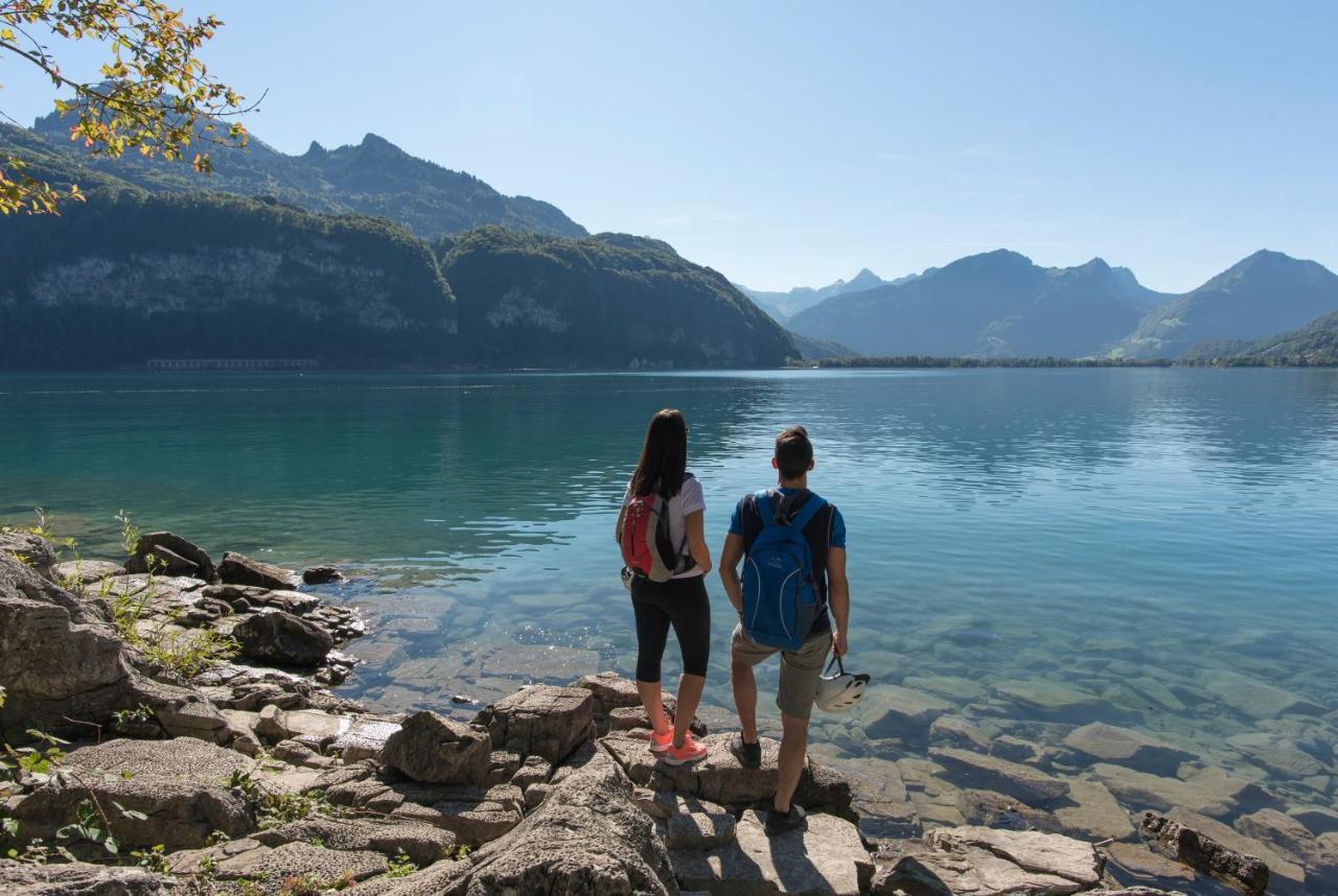 Apart Holidays - Marina Walensee Unterterzen Ngoại thất bức ảnh